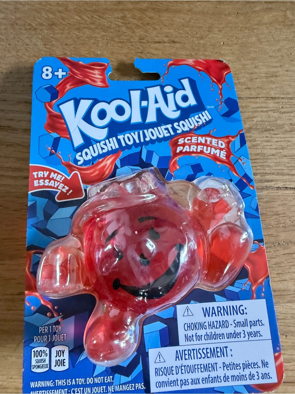 New Red Kool-Aid Man Squishi Sensory Toy Scented Cherry 8+ Toy Squishy Squeeze